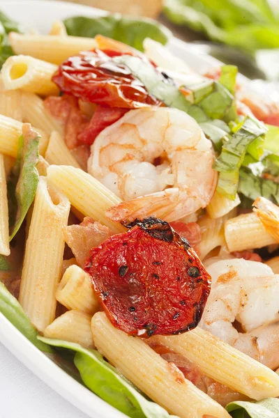 Homemade Shrimp Pasta — Stock Photo, Image