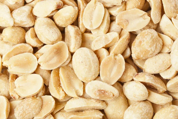 Frische, trockene Bio-Erdnüsse — Stockfoto