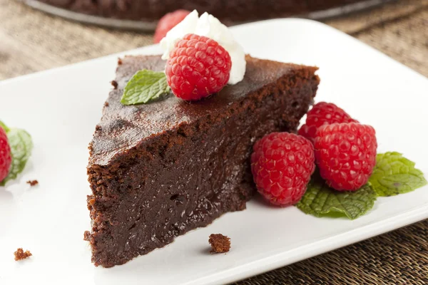 Homemade Chocolate Cake — Stock Photo, Image