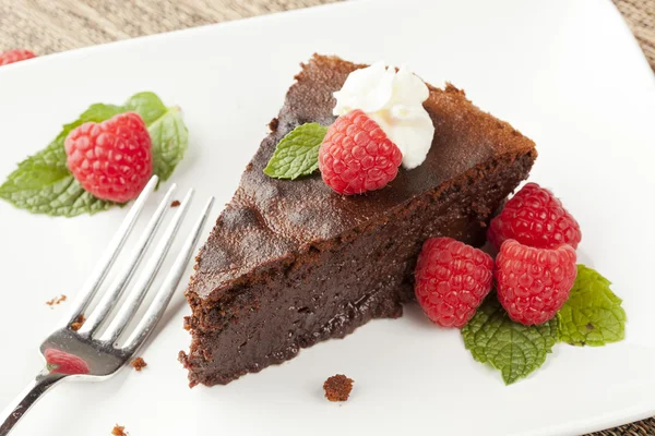 Homemade Chocolate Cake — Stock Photo, Image