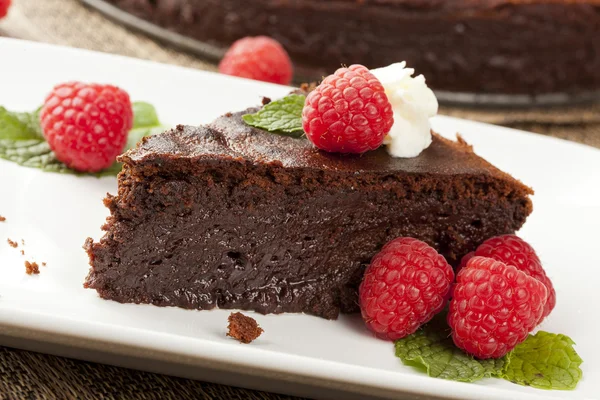 Homemade Chocolate Cake — Stock Photo, Image