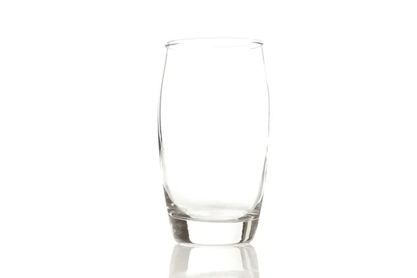 Um copo de água vazio — Fotografia de Stock
