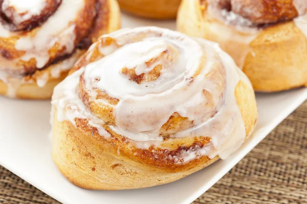 Fresh Homemade Cinnamon Rolls — Stock Photo, Image