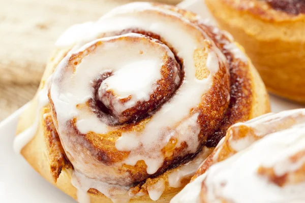 Fresh Homemade Cinnamon Rolls — Stock Photo, Image