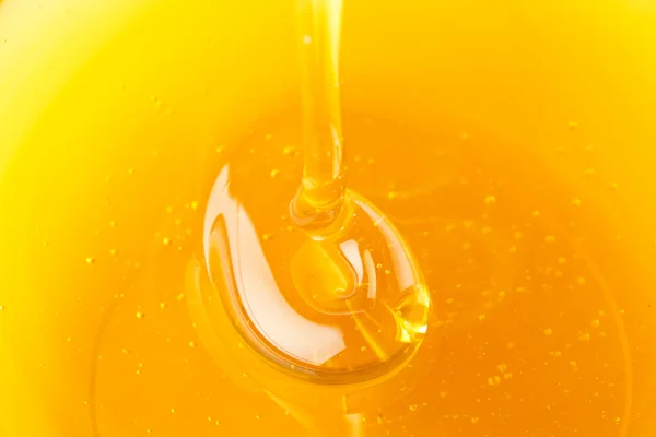 Miele biologico dorato — Foto Stock