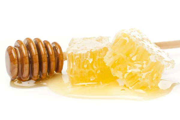 Golden Organic Honey — Stock Photo, Image