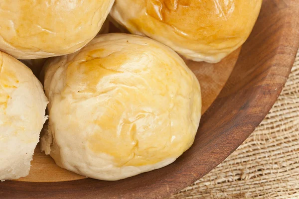 Fresh Homemade Dinner Rolls — Stock Photo, Image