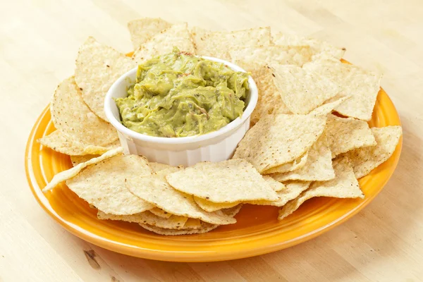 Fresh Homemade Guacmole — Stock Photo, Image