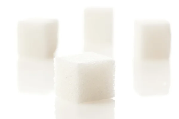 White Organic Cane Sugar Royalty Free Stock Images