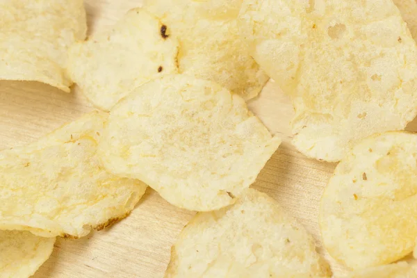 Crispy Fresh Potato Chips — Stock Photo, Image