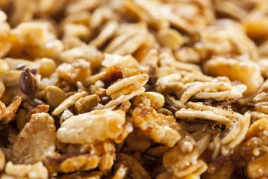 Organik granola tahıl