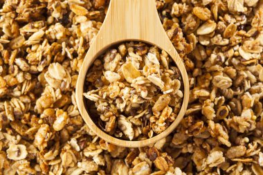 Organik granola tahıl