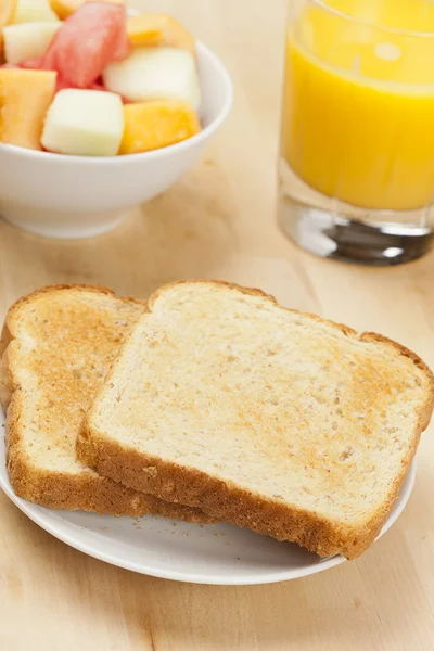 Celozrnný toast — Stock fotografie