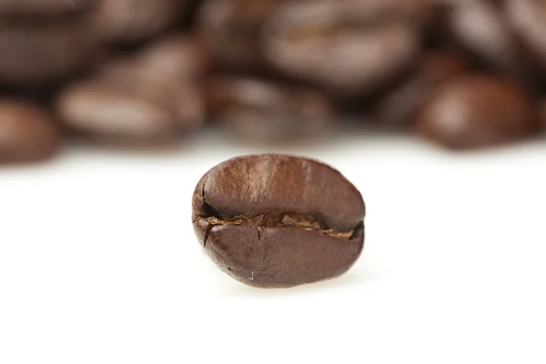 Granos de café ecológicos negros — Foto de Stock