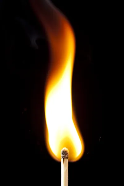 Wooden Matches on fire — Stock Photo, Image