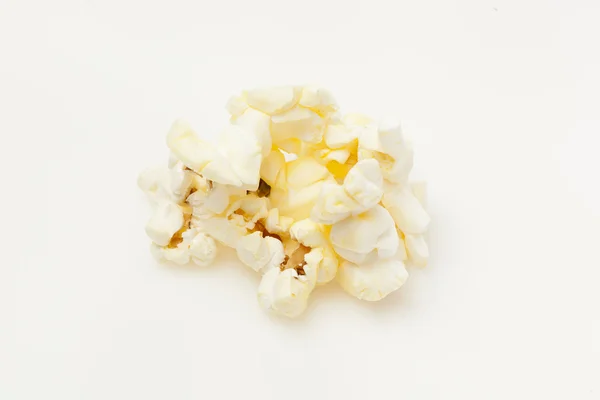 Crunchy white buttered popcorn — Stock Photo, Image