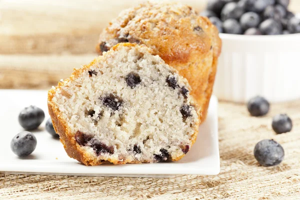 Fresh Homemade blueberry Muffin — Stock Photo, Image