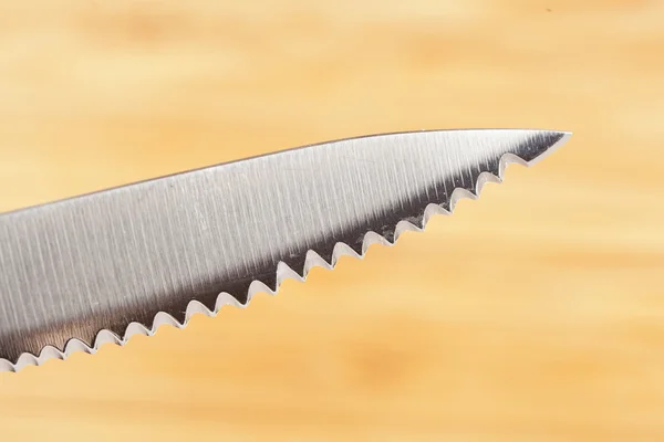 Γυαλιστερό μέταλλο μαχαίρι — Φωτογραφία Αρχείου