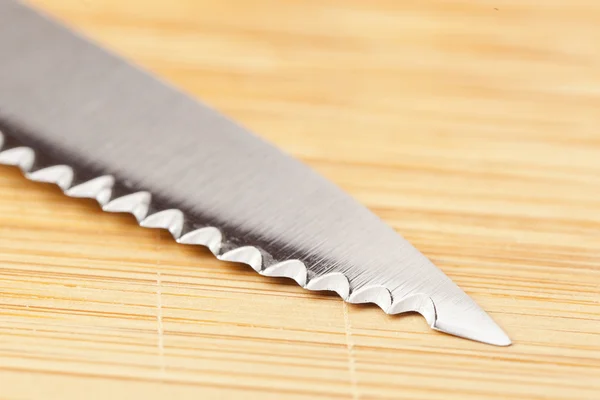 Γυαλιστερό μέταλλο μαχαίρι — Φωτογραφία Αρχείου