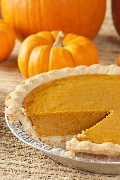 Fresh Homemade Pumpkin Pie — Stockfoto