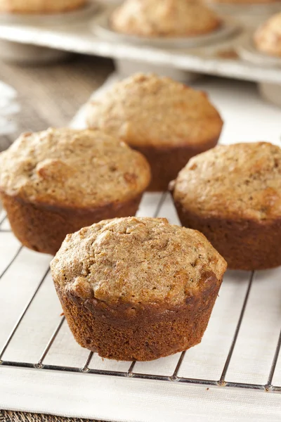 Muffin di crusca fatti in casa freschi — Foto Stock