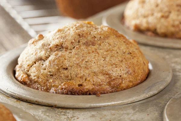 Muffin di crusca fatti in casa freschi — Foto Stock