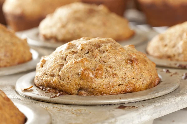 Fresh Homemade Bran Muffins — Stock Photo, Image