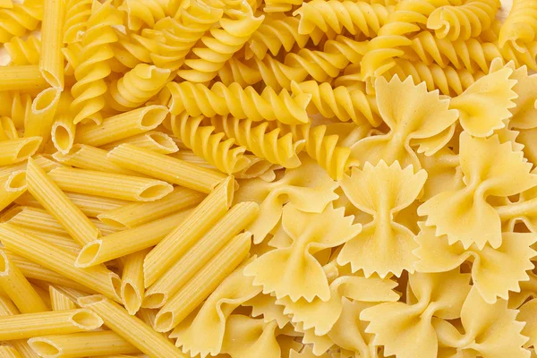 Gruppo di pasta secca italiana — Foto Stock