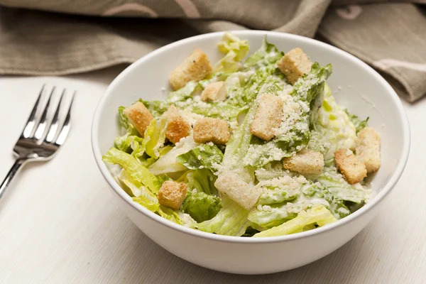 Fresh green Caeser Salad — Stock Photo, Image