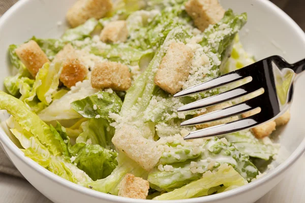 Fresh green Caeser Salad — Stock Photo, Image