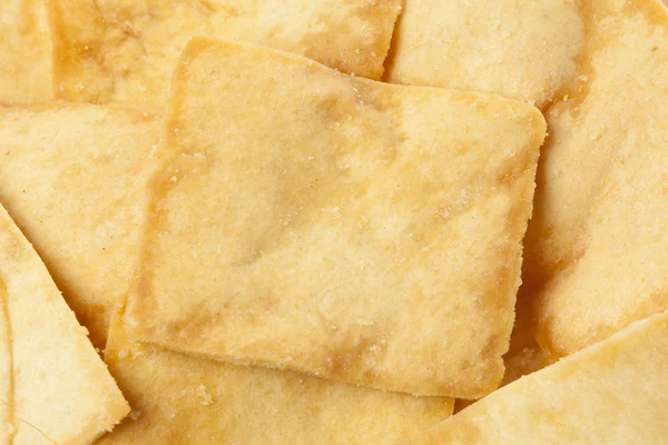 Homemade Crunchy Pita Chips — Stock Photo, Image