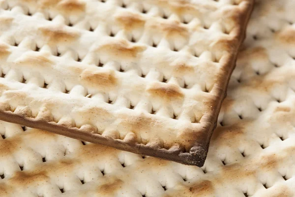 Zelfgemaakte koosjer matze crackers — Stockfoto