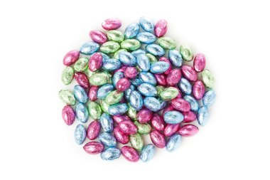 Colorful Chocolate Easter Egg Candy