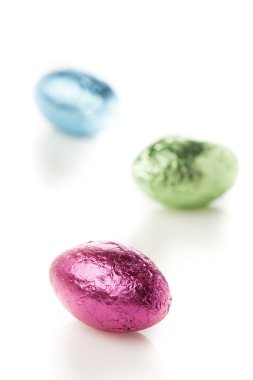 Colorful Chocolate Easter Egg Candy