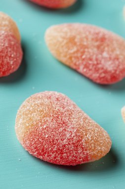 renkli tatlı sakızlı şeker