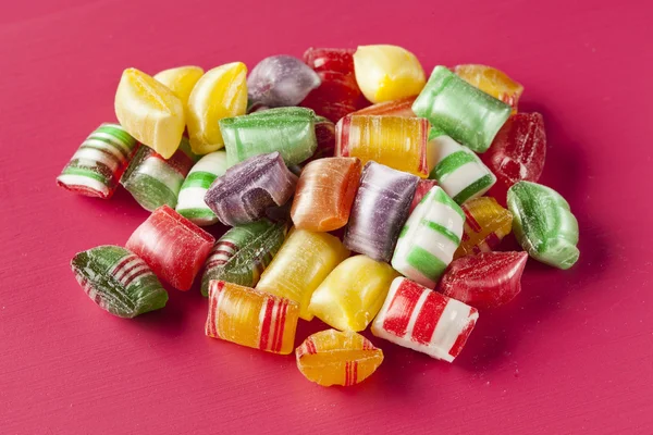 Colorful Sweet Hard Candy Mints — Stock Photo, Image