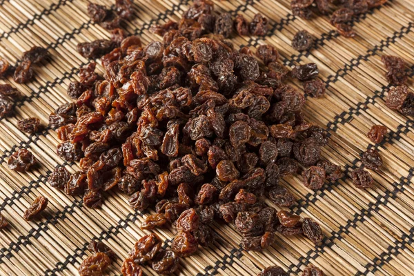 Organic Dried Raw Raisins — Stock Photo, Image