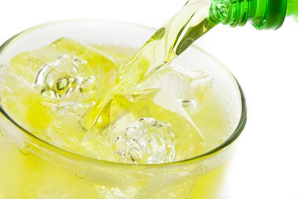 Bevanda energetica verde Soda — Foto Stock