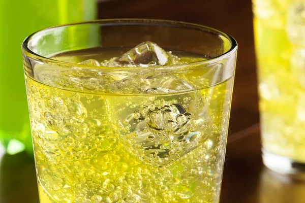 Green Energy Drink Soda — Stock Photo, Image