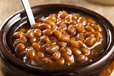 ev yapımı Barbekü pişmiş fasulye