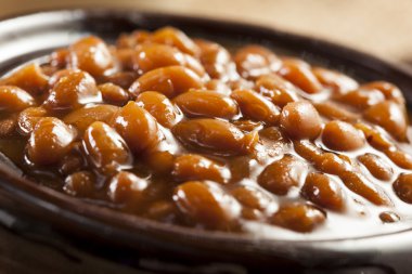 ev yapımı Barbekü pişmiş fasulye