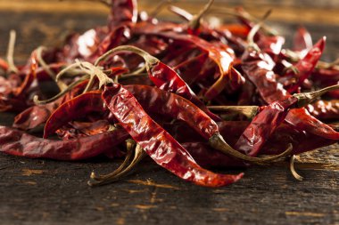 Organik kurutulmuş kırmızı biber