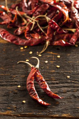 Organik kurutulmuş kırmızı biber