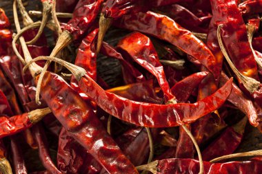 Organik kurutulmuş kırmızı biber