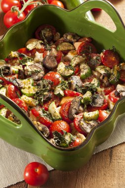 ev yapımı domates ekmek graten