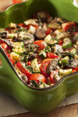 ev yapımı domates ekmek graten