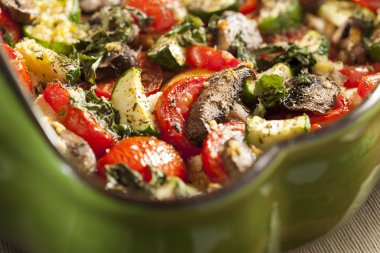 ev yapımı domates ekmek graten