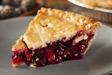 ev yapımı organik berry pie