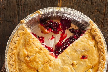 ev yapımı organik berry pie