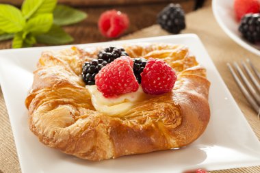 ev yapımı gurme Danimarka hamur işleri